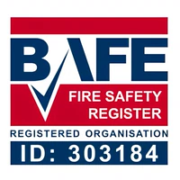BAFE Fire Safety Register, registered organisation ID 303184, scheme SP203-1 SP203-1, reg. 303184